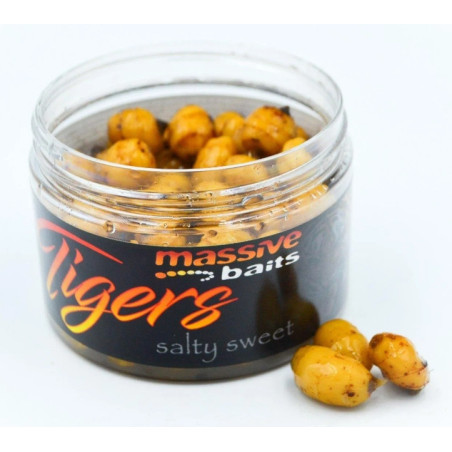 Przynęta Massive Baits Salty Sweet Tigers 150ml - Bolsena Squid Przynęta Massive Baits Salty Sweet Tigers 150ml - Bolsena Squid