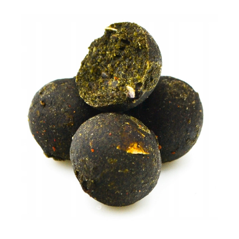 Kulki proteinowe Massive Baits Top Shelf Boilies 8% 1kg - 18mm Organic Hemp Kulki proteinowe Massive Baits Top Shelf Boilies 8% 1kg - 18mm Organic Hemp