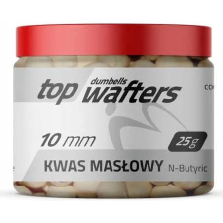 Przynęta Match Pro Top Dumbells Wafters 10mm - kwas masłowy Przynęta Match Pro Top Dumbells Wafters 10mm - kwas masłowy
