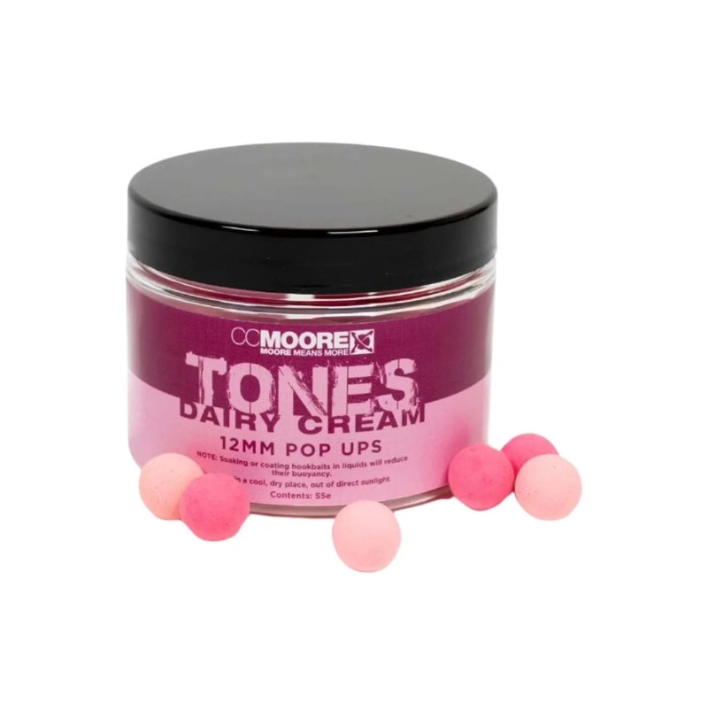 Kulki CC MOORE Tones Pop Ups 12mm - Dairy Cream Kulki CC MOORE Tones Pop Ups 12mm - Dairy Cream