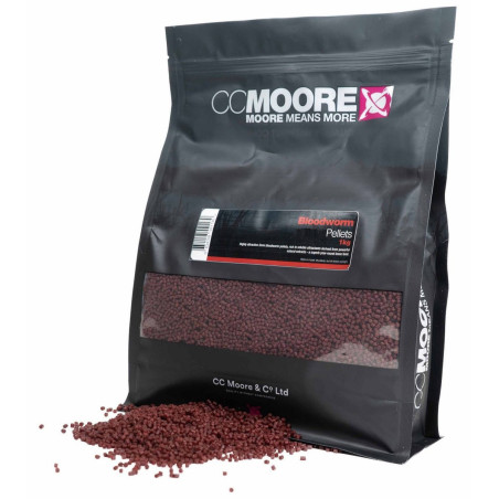 Pellet CC Moore 1kg - 3mm Bloodworm Pellet CC Moore 1kg - 3mm Bloodworm
