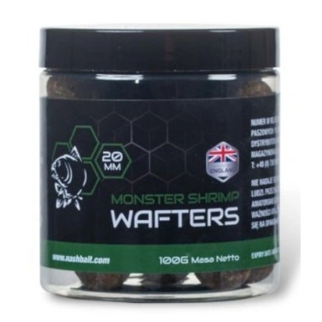 Kulki Nash Wafters 20mm - Monster Shrimp Kulki Nash Wafters 20mm - Monster Shrimp