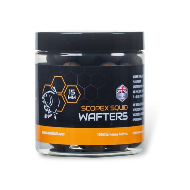 Kulki Nash Wafters 15mm - Scopex Squid Kulki Nash Wafters 15mm - Scopex Squid