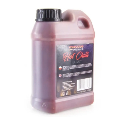 Liquid Massive Baits 1000ml - Hot Chilli Extract Liquid Massive Baits 1000ml - Hot Chilli Extract