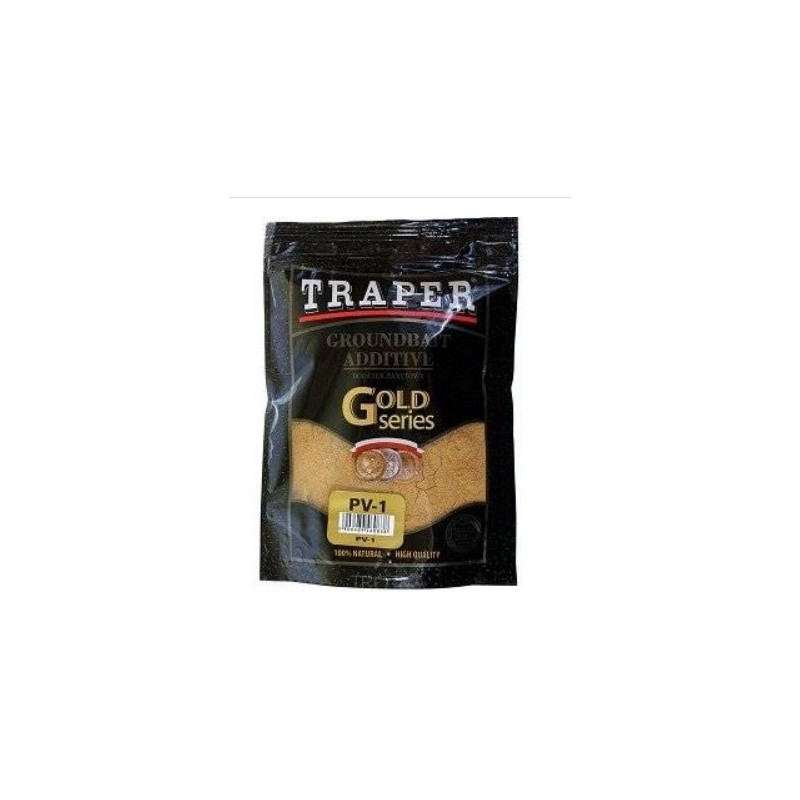 Dodatek zanętowy Traper Gold Series 400g - PV-1 Dodatek zanętowy Traper Gold Series 400g - PV-1