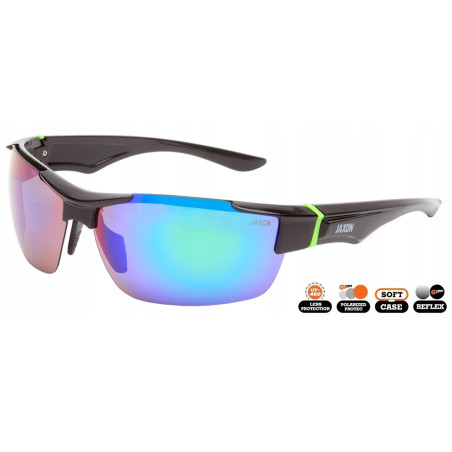 Okulary polaryzacyjne Jaxon AK-OKX57SMZ - zielone Okulary polaryzacyjne Jaxon AK-OKX57SMZ - zielone