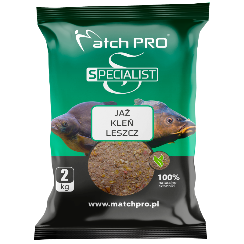 Zanęta Match Pro Specialist 2kg - JAŹ, KLEŃ, LESZCZ Zanęta Match Pro Specialist 2kg - JAŹ, KLEŃ, LESZCZ