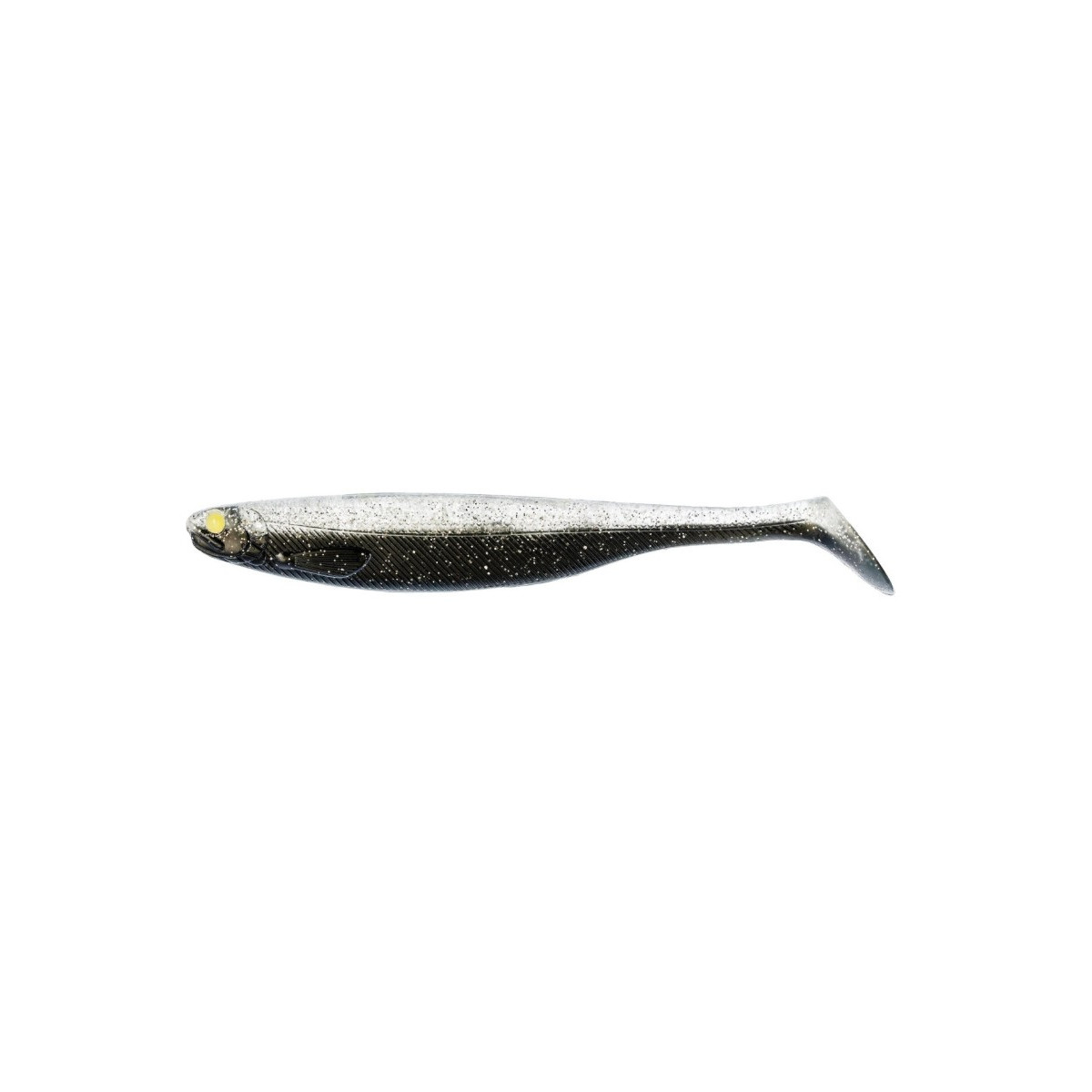 Guma Westin ShadTeez Slim 10cm - Black Yin Glow Guma Westin ShadTeez Slim 10cm - Black Yin Glow