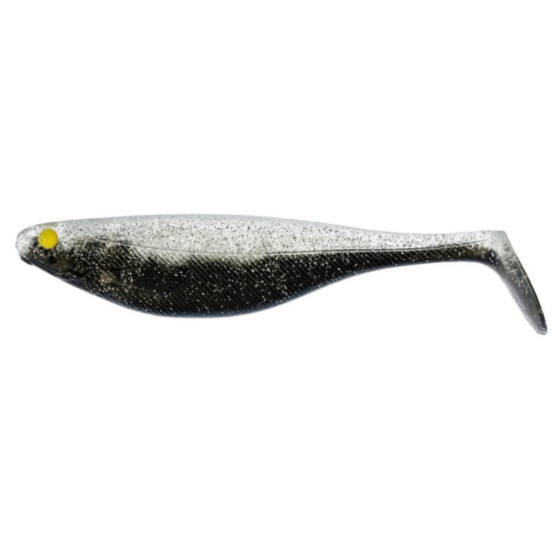 Guma Westin ShadTeez 9cm - Black Yin Glow