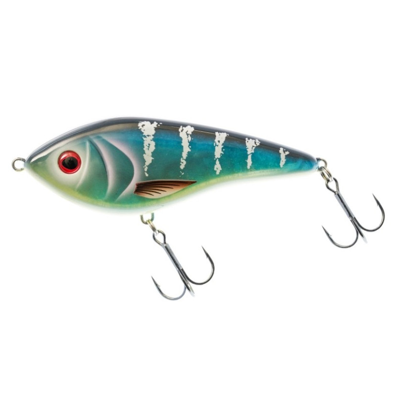 Wobler Westin Swim Glidebait 10cm SINKING - TC Blue/Black Wobler Westin Swim Glidebait 10cm SINKING - TC Blue/Black