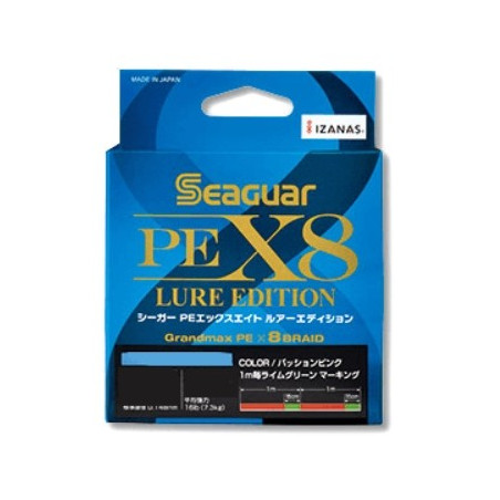 Plecionka Seaguar PE X8 Lure Edition 150m / 1,2Gou / 0,185mm Plecionka Seaguar PE X8 Lure Edition 150m / 1,2Gou / 0,185mm