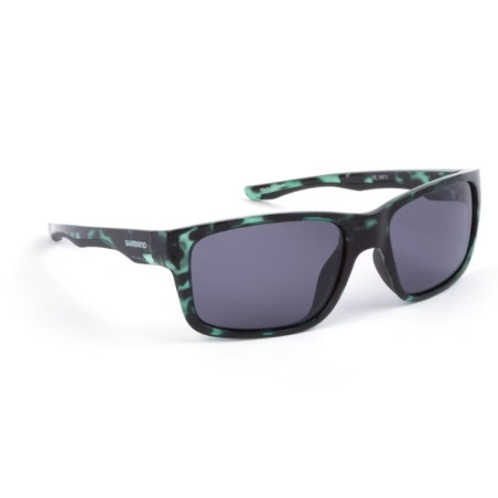 Okulary Shimano Aspire Dark Green Tortoiseshell & Dark Grey