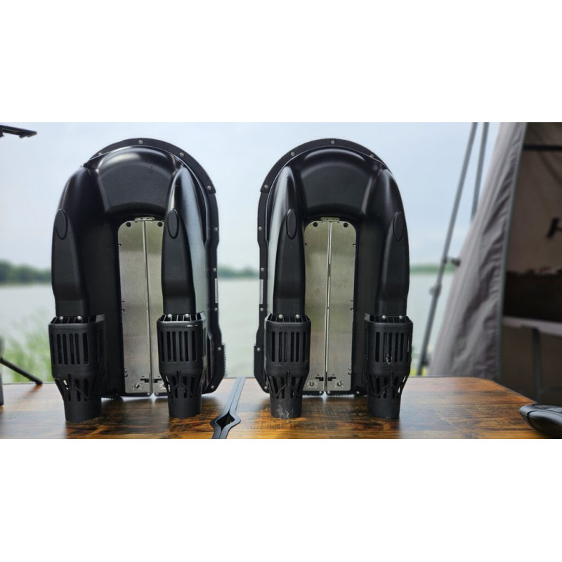 Łódka zanętowa Boatman Vulcan GPS Black Łódka zanętowa Boatman Vulcan GPS Black