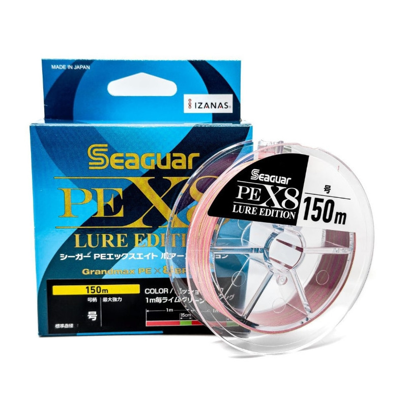 Plecionka Seaguar PE X8 Lure Edition 150m / 2Gou / 0,235mm Plecionka Seaguar PE X8 Lure Edition 150m / 2Gou / 0,235mm