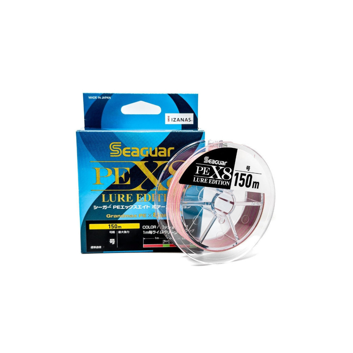 Plecionka Seaguar PE X8 Lure Edition 150m / 0.8Gou / 0,148mm Plecionka Seaguar PE X8 Lure Edition 150m / 0.8Gou / 0,148mm