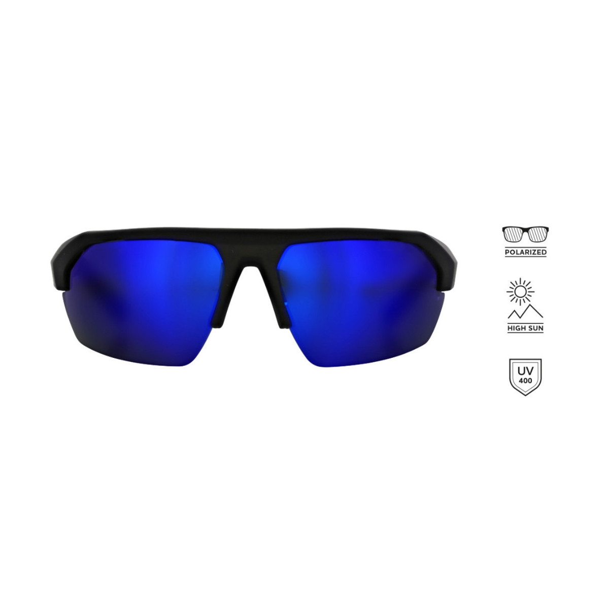 Okulary Westin W6 Sport 25 - Matte Black / Blue / K07-1124-OS3