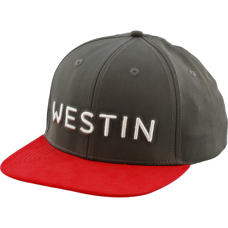 Czapka z daszkiem Westin SMOOTH VIKING CAP ONE SIZE Grey/Red Czapka z daszkiem Westin SMOOTH VIKING CAP ONE SIZE Grey/Red