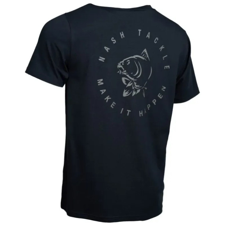 Koszulka Nash Make It Happen Carp Logo T Shirt Black roz.XL Koszulka Nash Make It Happen Carp Logo T Shirt Black roz.XL