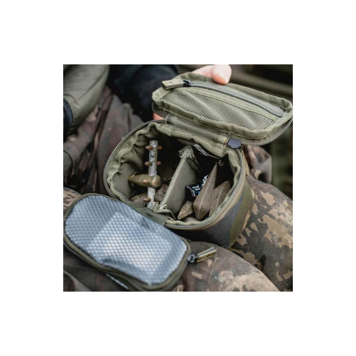 Organizer Nash Subterfuge Hi Protect Lead & Leader Pouch Organizer Nash Subterfuge Hi Protect Lead & Leader Pouch