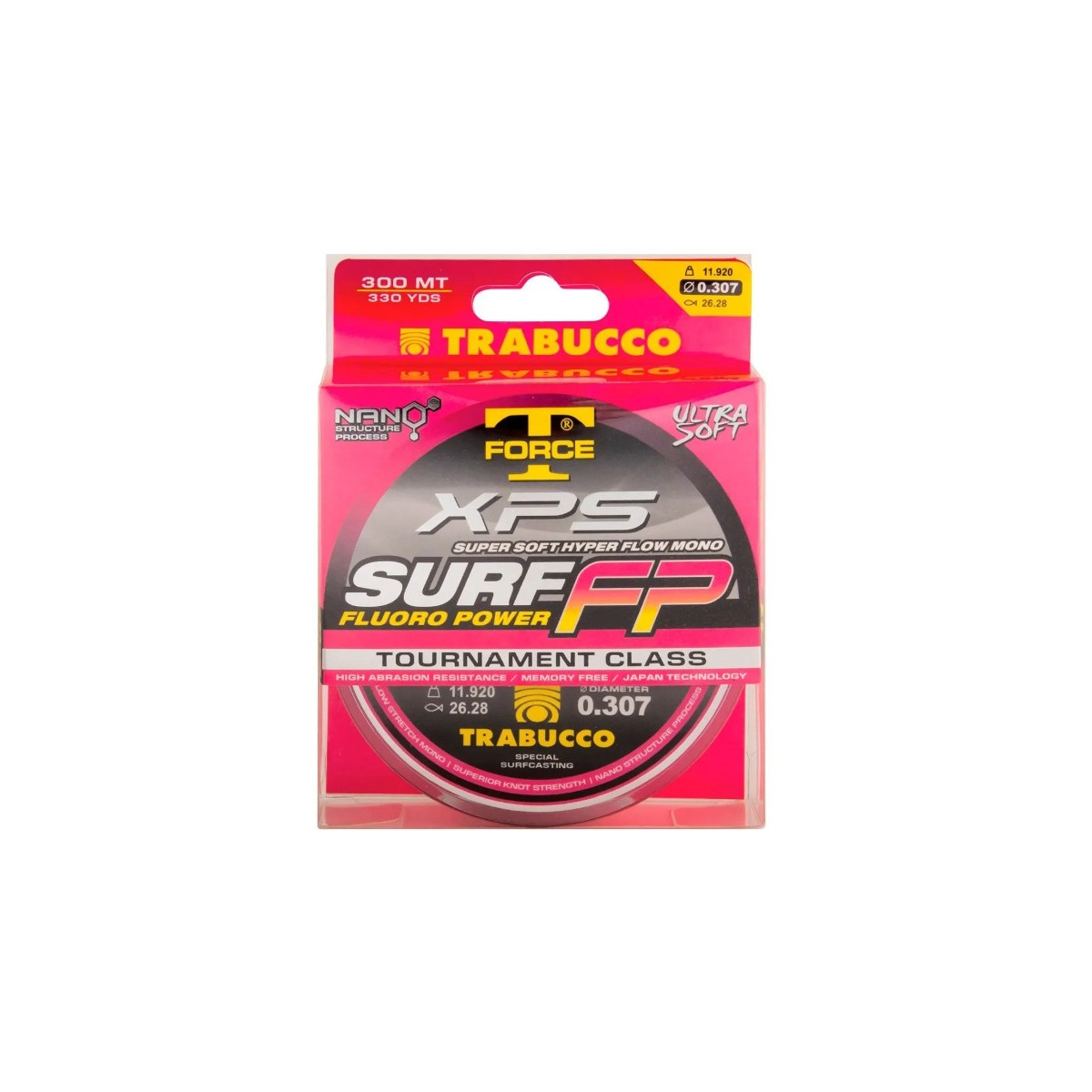 ŻYŁKA TRABUCCO TF XPS SURF FP 300m - 0,28mm ŻYŁKA TRABUCCO TF XPS SURF FP 300m - 0,28mm