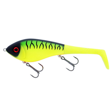 Wobler Westin SWIM TAIL 12cm /  Firetiger / sinking