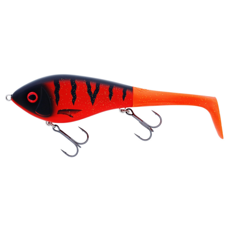 Wobler Westin Swim Tail 12cm SINKING - Fire Wobler Westin Swim Tail 12cm SINKING - Fire