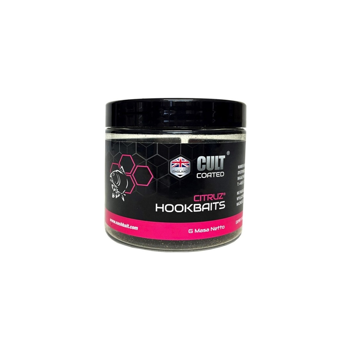 Kulki Nash Cult Coated Citruz Hookbaits 200g / 20mm Kulki Nash Cult Coated Citruz Hookbaits 200g / 20mm