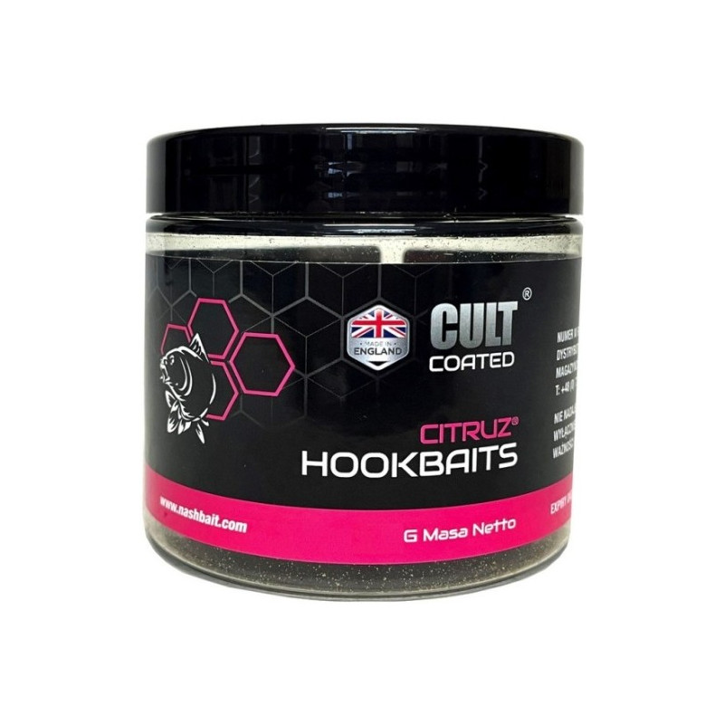 Kulki Nash Cult Coated Citruz Hookbaits 200g / 20mm Kulki Nash Cult Coated Citruz Hookbaits 200g / 20mm