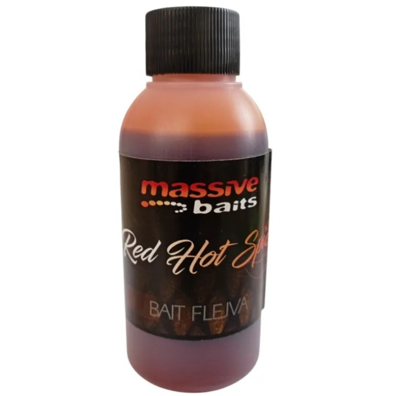 Atraktor Massive Baits Top Shelf Bait Flevja 100ml - Red Hot Spice Atraktor Massive Baits Top Shelf Bait Flevja 100ml - Red Hot Spice