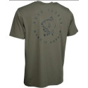 Koszulka Nash Make It Happen Carp Logo T Shirt Green roz.XXL