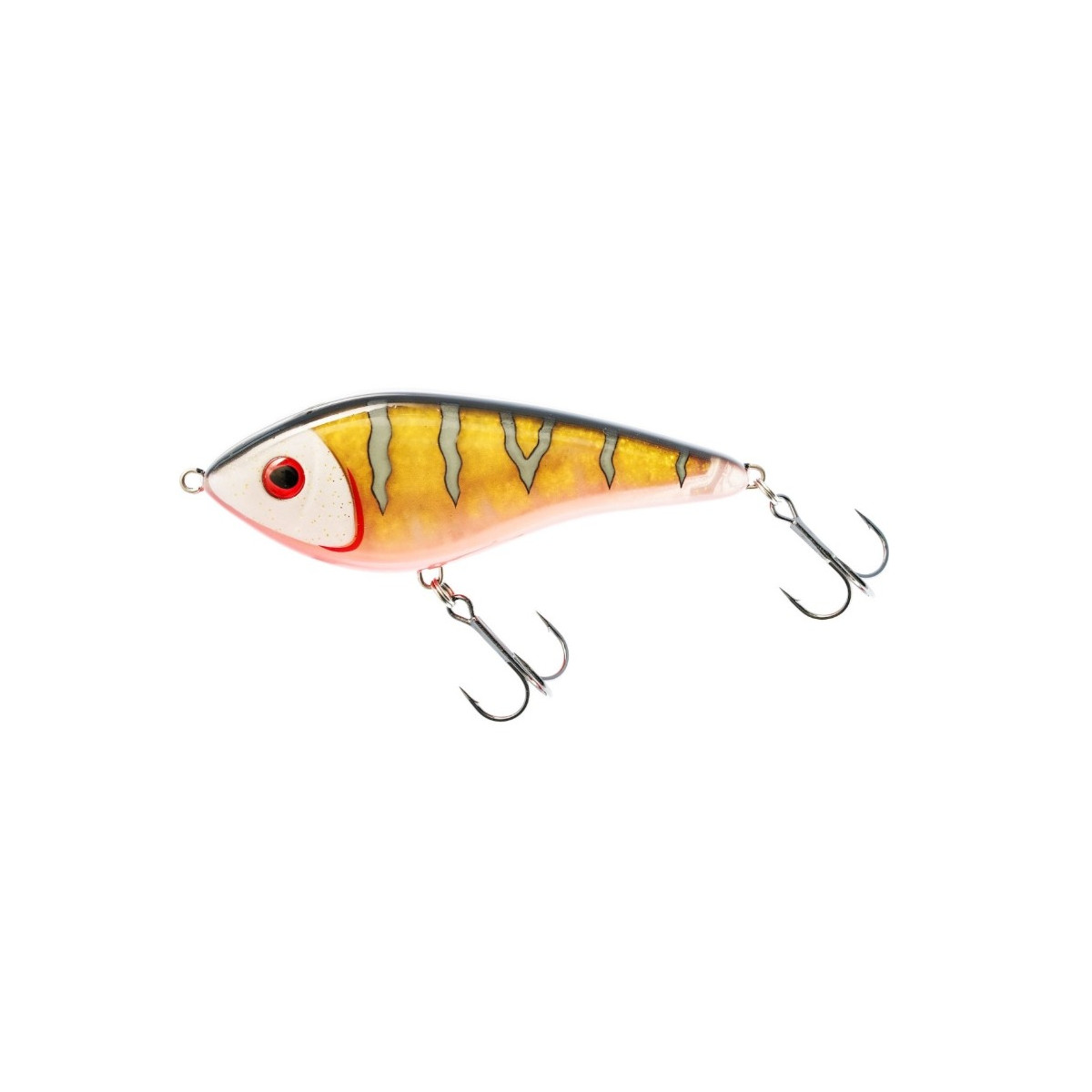 Wobler Westin Swim Glidebait 12cm SINKING - TC Gold/Red Wobler Westin Swim Glidebait 12cm SINKING - TC Gold/Red