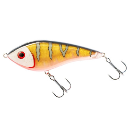 Wobler Westin Swim Glidebait 12cm SINKING - TC Gold/Red Wobler Westin Swim Glidebait 12cm SINKING - TC Gold/Red
