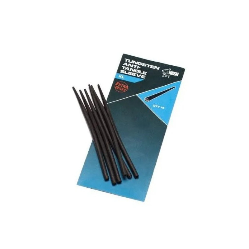 Rurka antysplątaniowa Nash Anti Tangle Sleeve roz.XL - Tungsten (15szt) Rurka antysplątaniowa Nash Anti Tangle Sleeve roz.XL - Tungsten (15szt)
