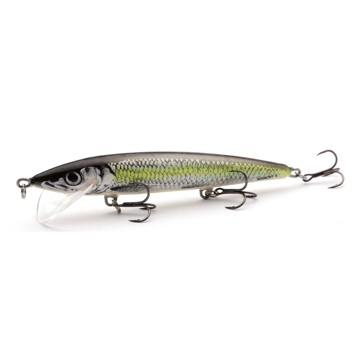 Wobler SALMO Whacky 15cm - Silver Chartreuse Shad Wobler SALMO Whacky 15cm - Silver Chartreuse Shad