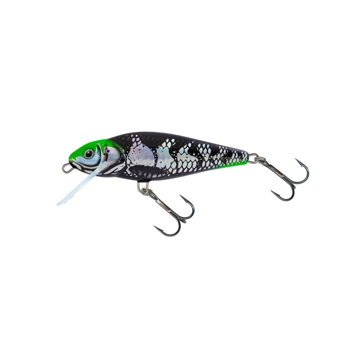 Wobler Salmo Perch F 12cm - Holo Dark Green Head Wobler Salmo Perch F 12cm - Holo Dark Green Head