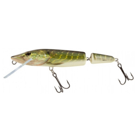 Wobler Salmo Pike Jointed F 11cm - Real Pike Wobler Salmo Pike Jointed F 11cm - Real Pike