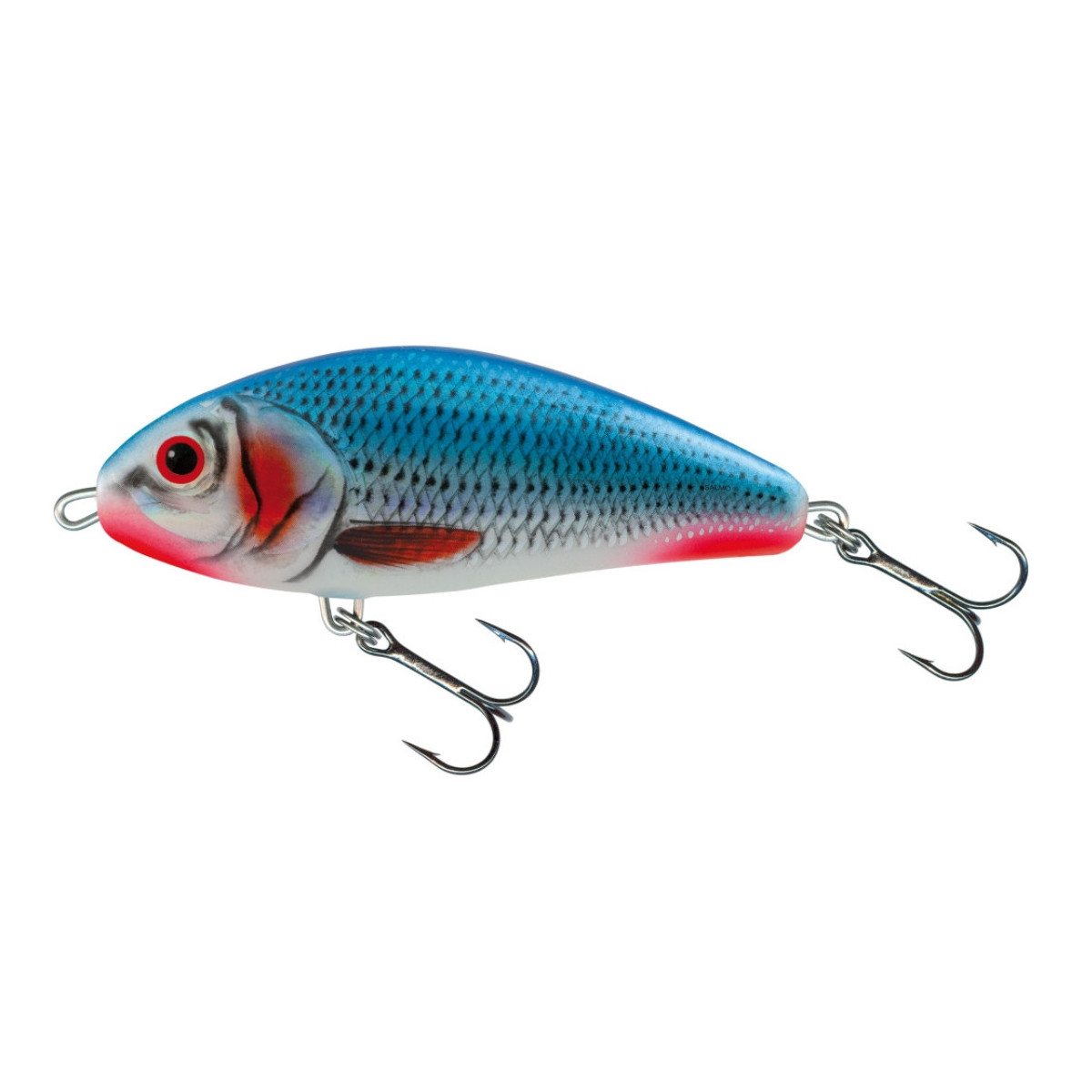 Wobler Salmo Fatso Floating 12cm - Bleeding Blue Shad Wobler Salmo Fatso Floating 12cm - Bleeding Blue Shad