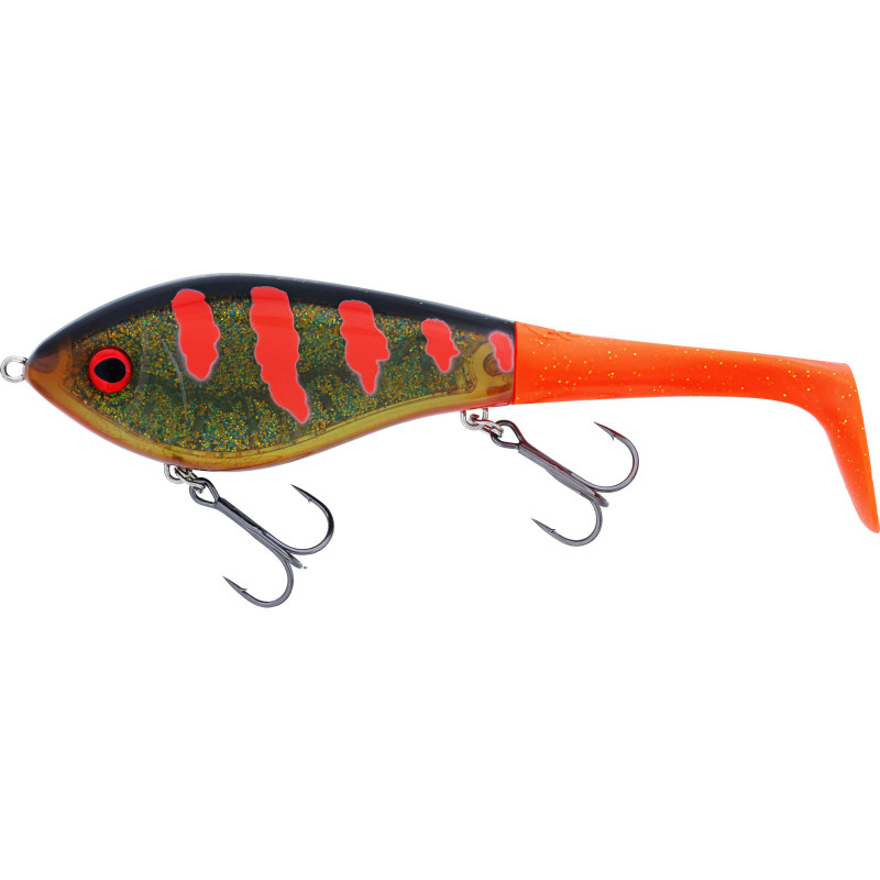 Wobler Westin SWIM TAIL 12cm - 3D Motoroil Blood suspending Wobler Westin SWIM TAIL 12cm - 3D Motoroil Blood suspending
