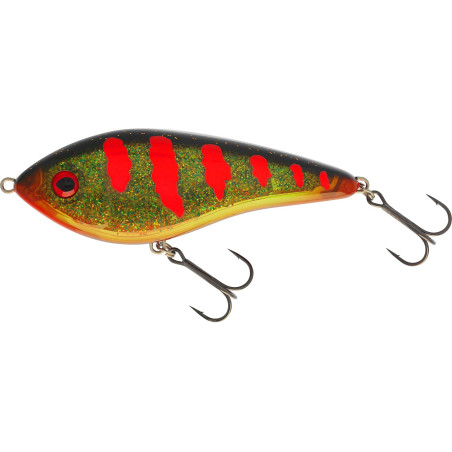 Wobler Westin SWIM GLIDEBAIT 13,5cm - 3D Motoroil Blood Wobler Westin SWIM GLIDEBAIT 13,5cm - 3D Motoroil Blood