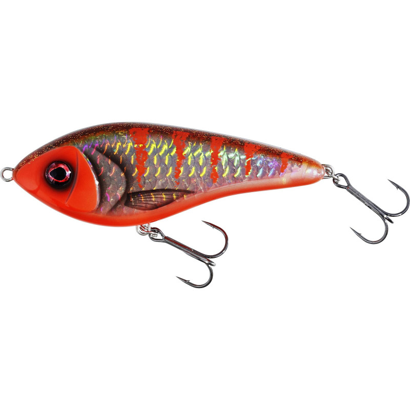 Wobler Westin SWIM GLIDEBAIT 13,5cm - 3D Rocky Red Wobler Westin SWIM GLIDEBAIT 13,5cm - 3D Rocky Red