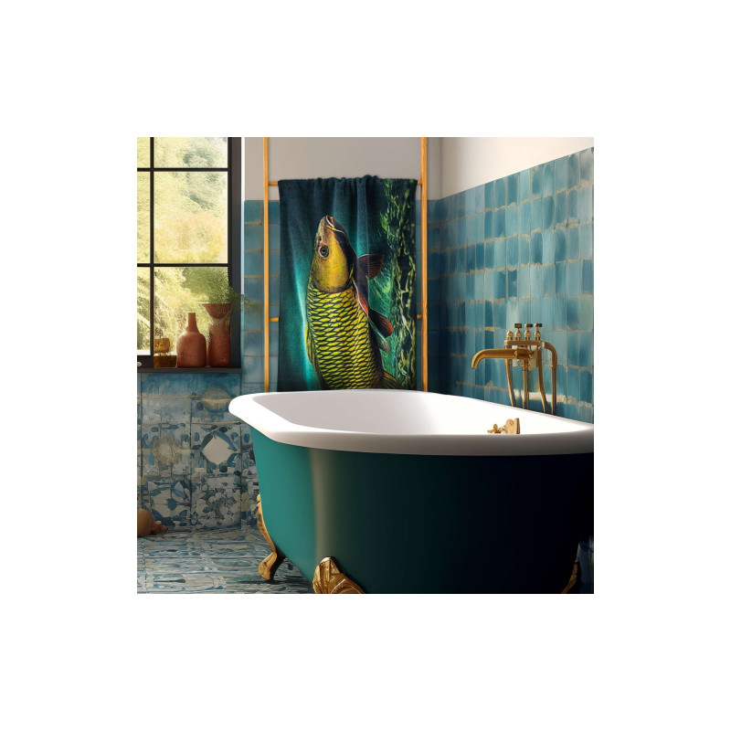 Ręcznik Zwoltex KARP zielony 70x140cm Ręcznik Zwoltex KARP zielony 70x140cm