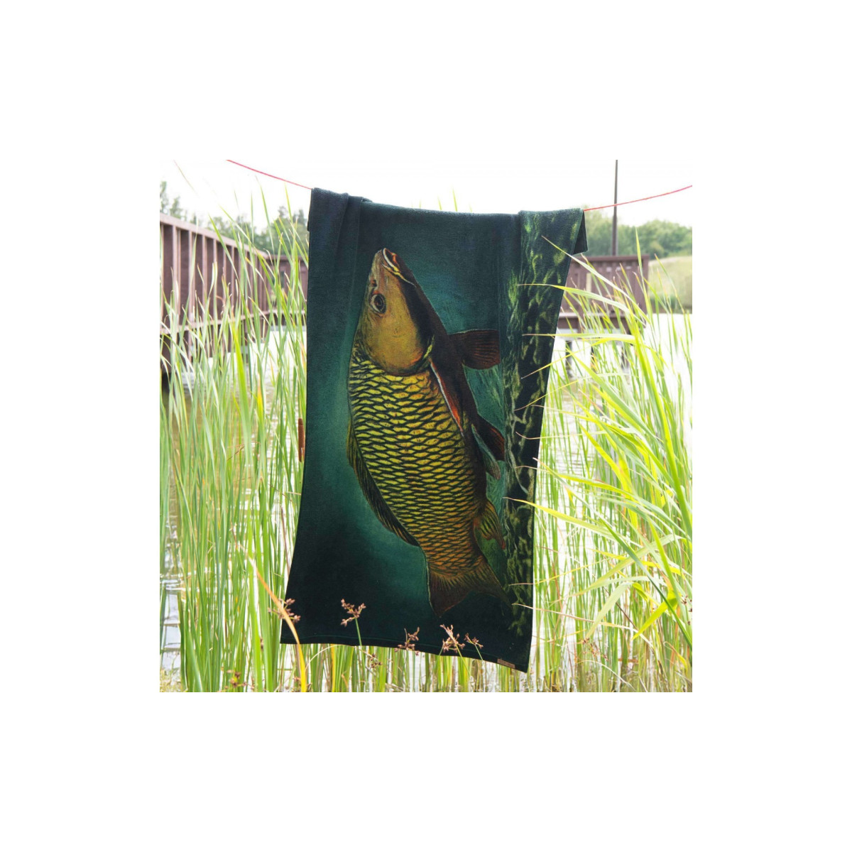 Ręcznik Zwoltex KARP zielony 70x140cm Ręcznik Zwoltex KARP zielony 70x140cm