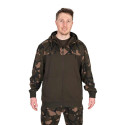 Bluza z kapturem Fox LW Khaki/Camo Split Zip Hoody roz.XL
