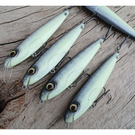 Wobler Woblerski Dzierzba 8cm PŁYWAJĄCY - BS