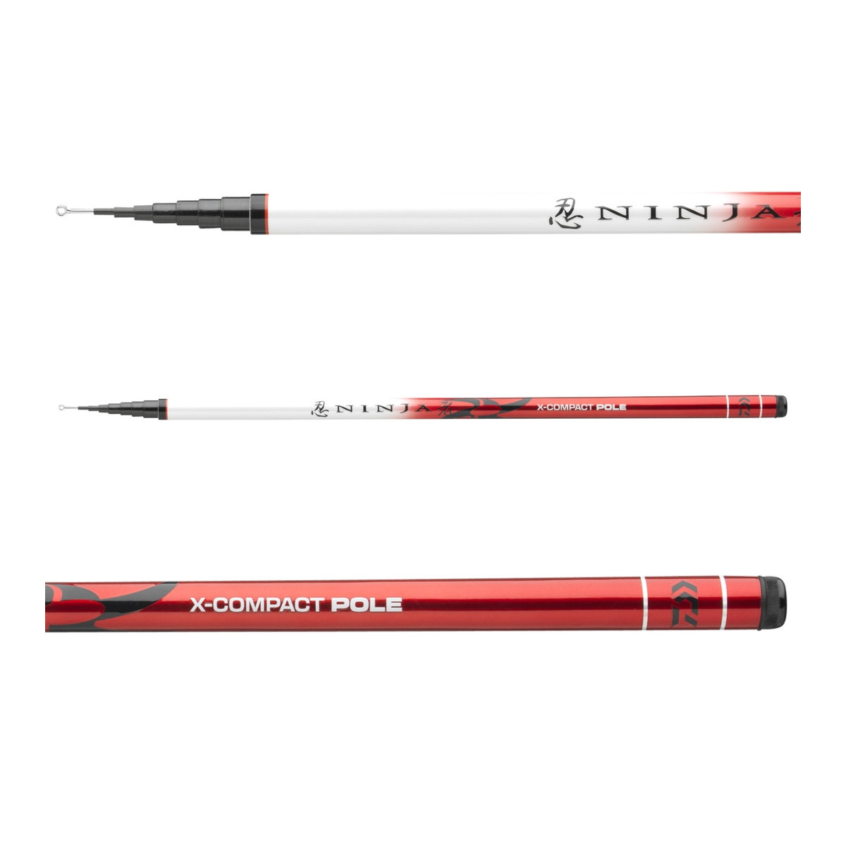 Bat Daiwa Ninja X Compact Pole 600cm Bat Daiwa Ninja X Compact Pole 600cm