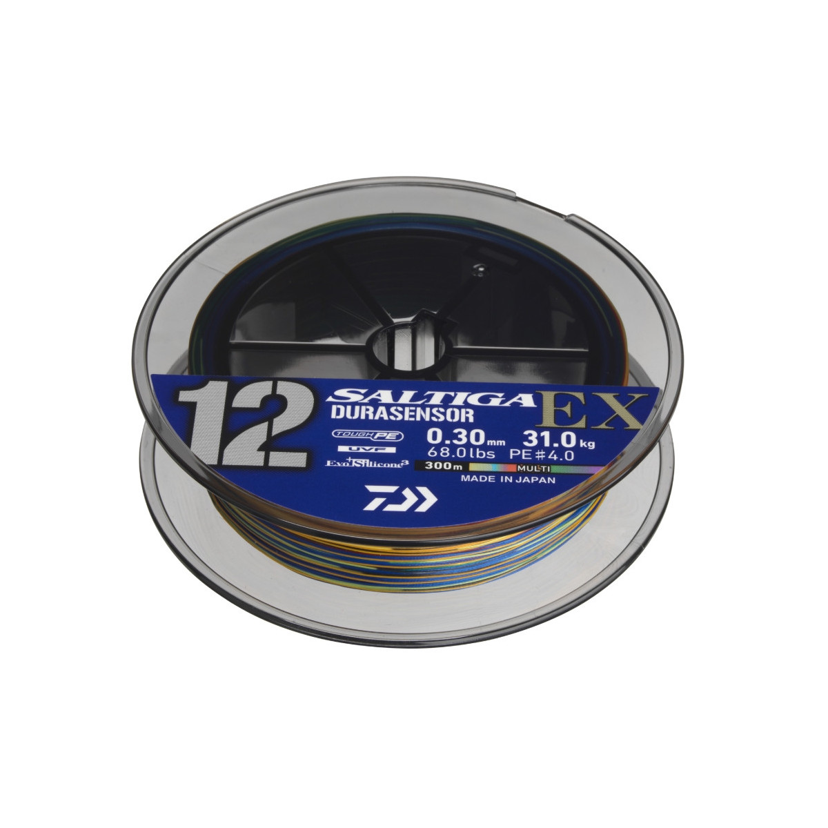 Daiwa Saltiga DURASENSOR 12 BRAID EX+Si3 400m / 0,35mm / multicolor Daiwa Saltiga DURASENSOR 12 BRAID EX+Si3 400m / 0,35mm / multicolor