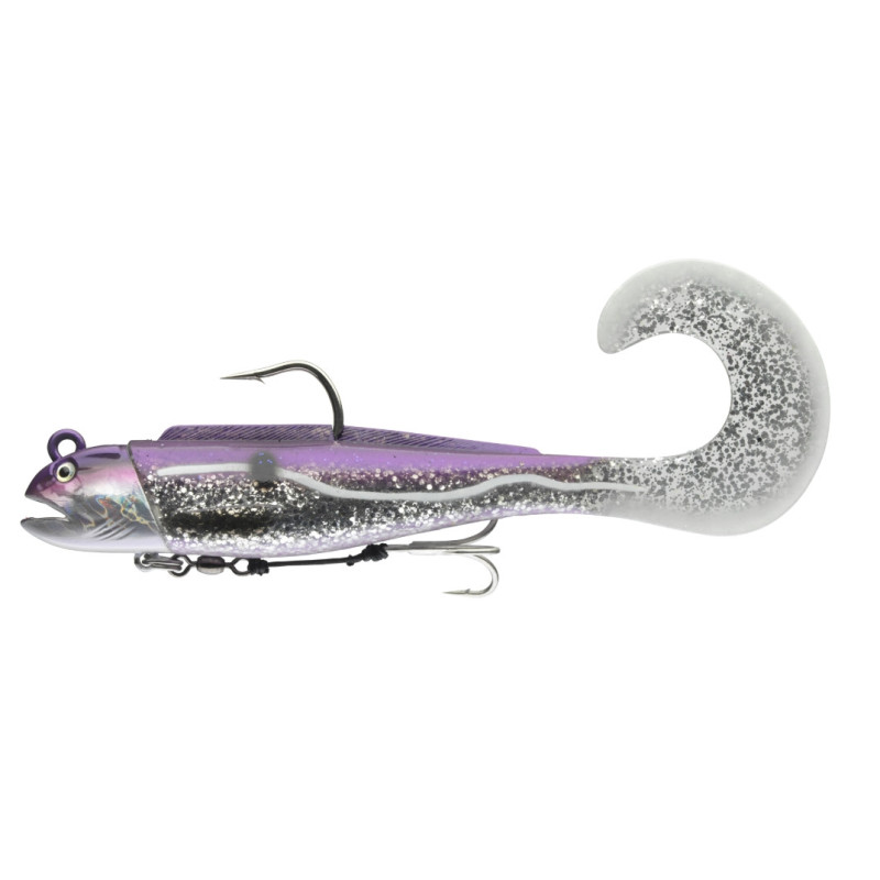 Przynęta Daiwa GrandWave D-Wolf Curly 21cm - purple haddock Przynęta Daiwa GrandWave D-Wolf Curly 21cm - purple haddock