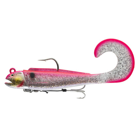 Przynęta Daiwa GrandWave D-Wolf Curly 21cm - pink wolf Przynęta Daiwa GrandWave D-Wolf Curly 21cm - pink wolf