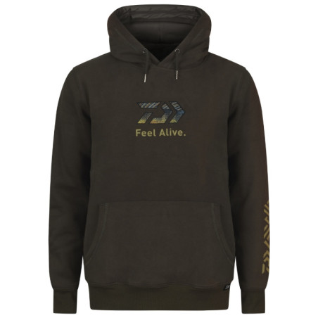 Bluza Daiwa D-Vec Hoodie Zander roz.L - dark olive
