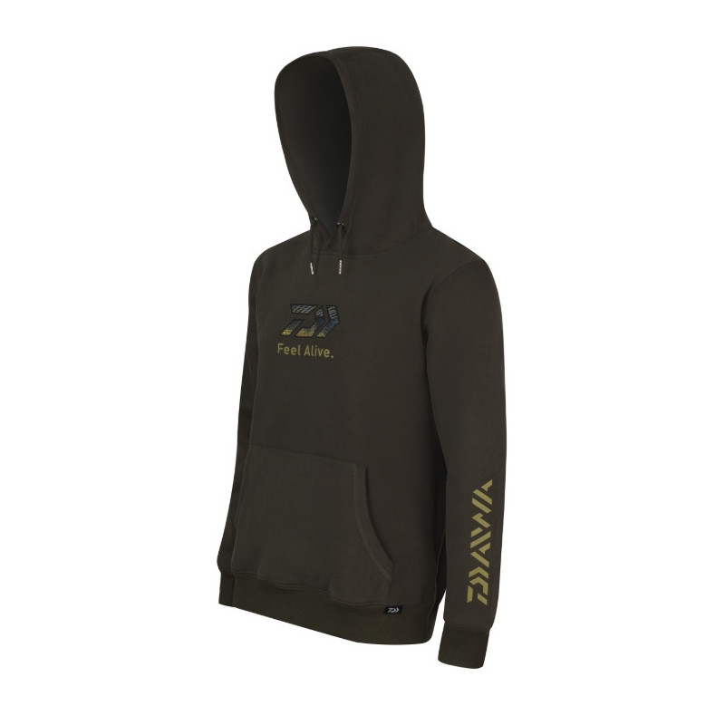 Bluza Daiwa D-Vec Hoodie Zander roz.XL - dark olive